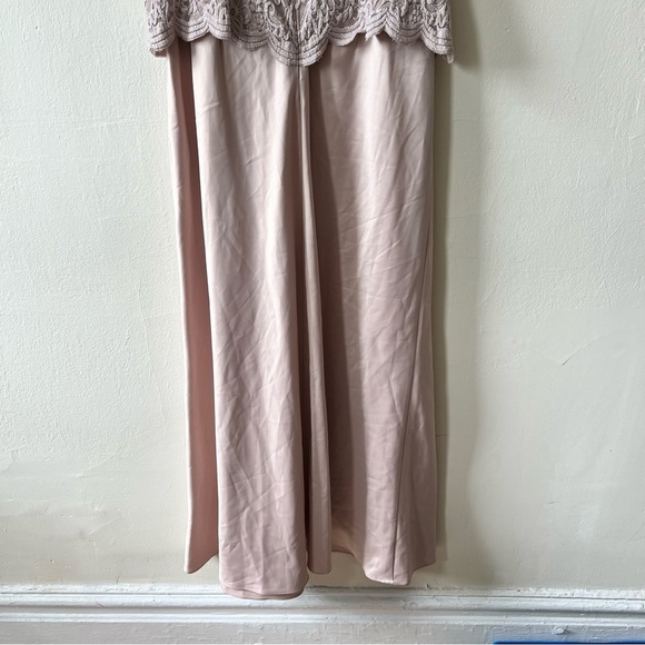 NWT Alex Evenings Purple Scoop Neck Maxi Dress | Size 14 - Picture 7 of 7